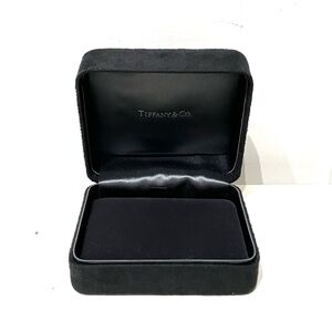 Tiffany & Co. Black Velvet Bangle Bracelet Jewelry Box